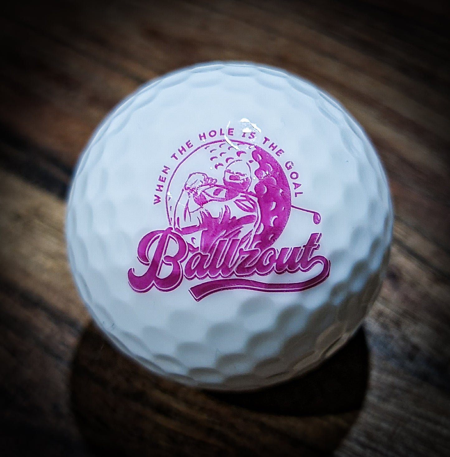 L.E.D LIGHT UP NIGHT GOLF BALLS (Multi-colour 48 pack RGBOPW)