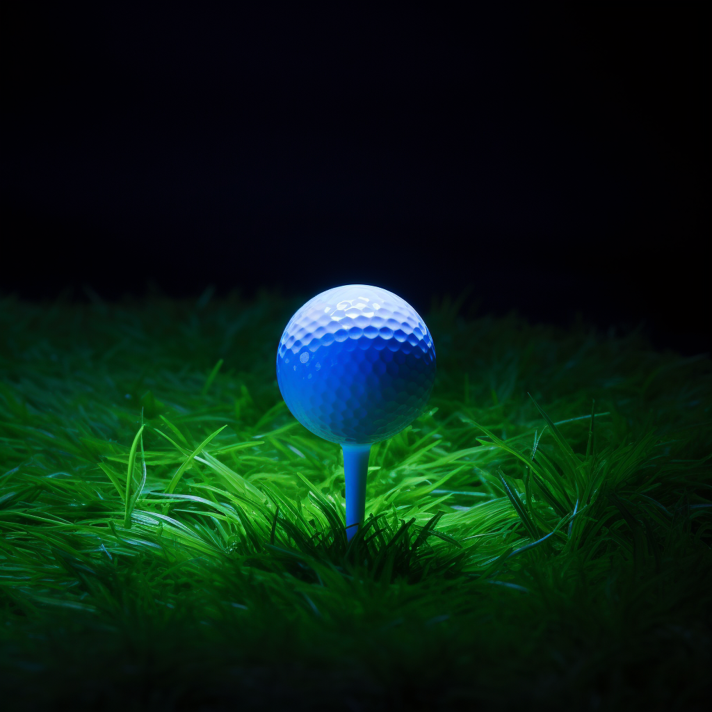 GLOW-IN-THE-DARK GOLF TEES